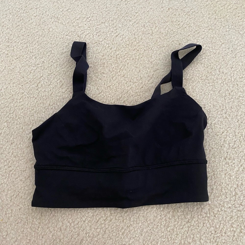 Lululemon Like New Black Sports Bra